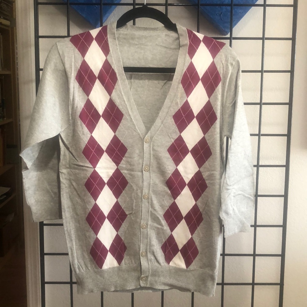 Unisex cardigan, Beautiful Intarsia Patten